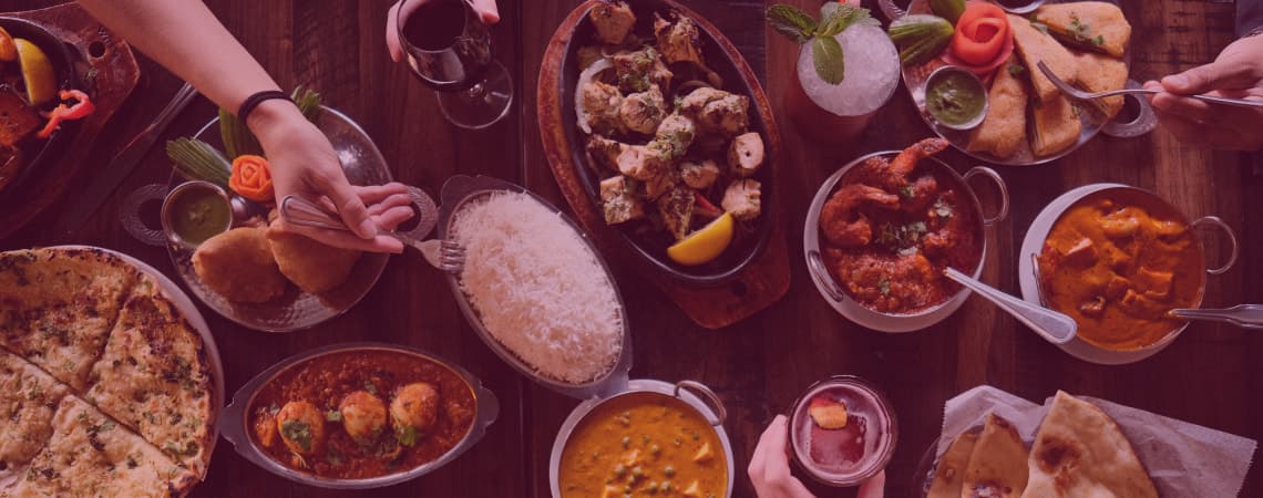 fresh and made to order indian food